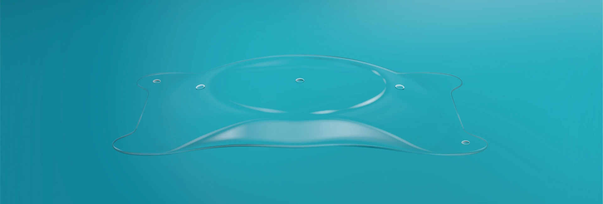 Photo of the EV ICL lens on its side