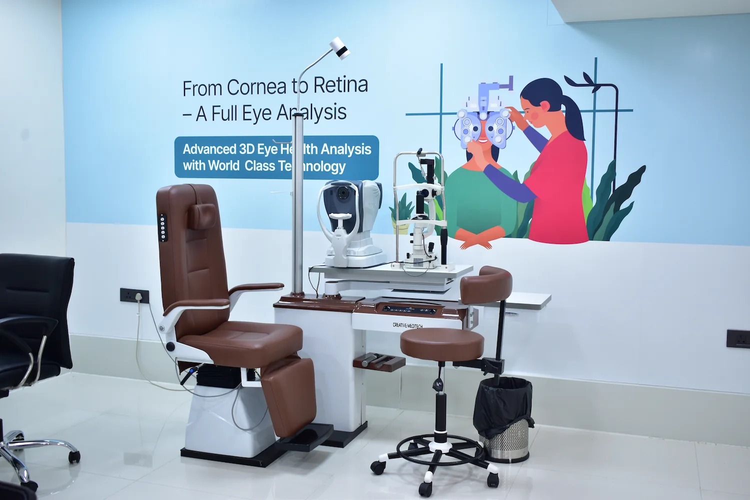 Exam chair at the ICL Centre